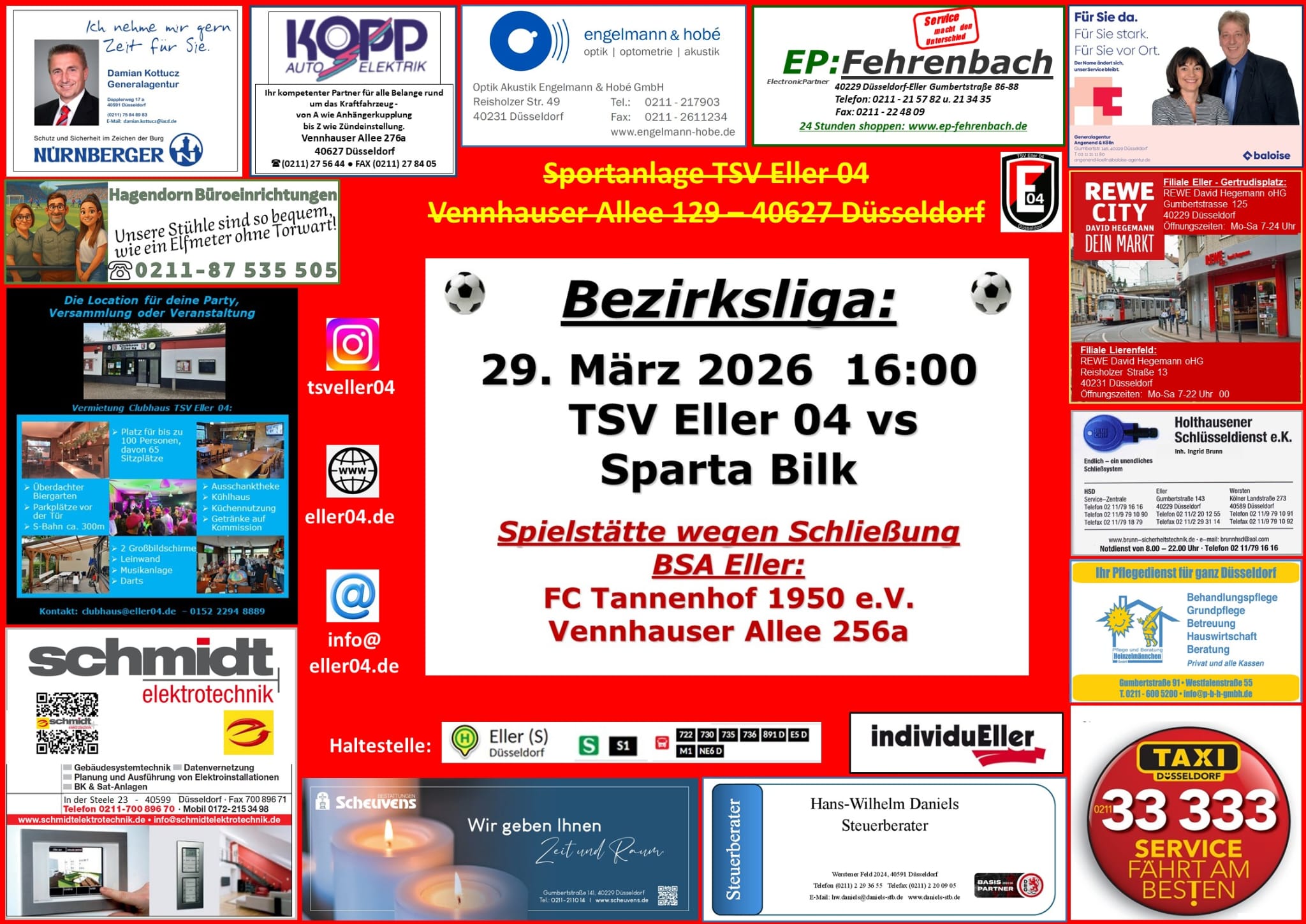 TSV Eller 04 - Sparta Bilk