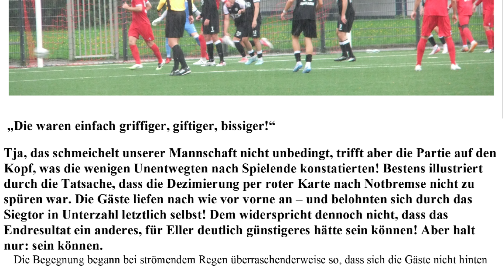 5.Landesliga-Spieltag  2026/27: TSV Eller 04 - SSV Bergisch Born 1:2(0:1)