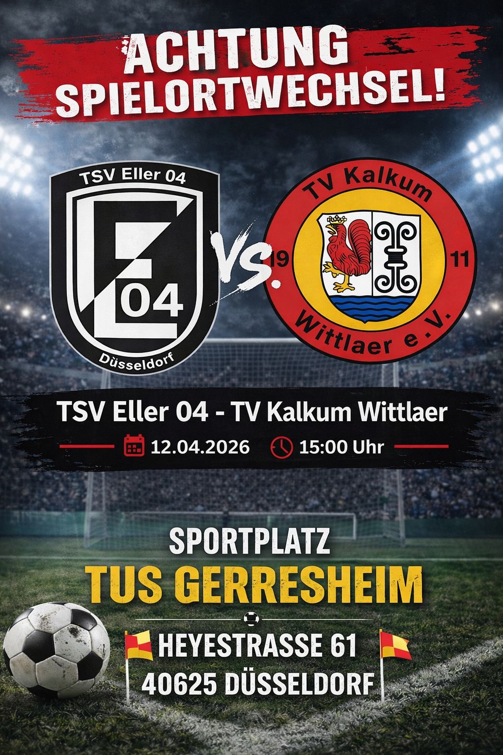 Vorschau TSV Eller 04 - TV Kalkum-Wittlaer
