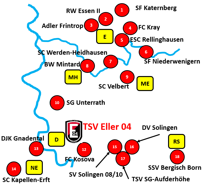 Die Landesliga-Einteilung für die kommende Saison ist da!