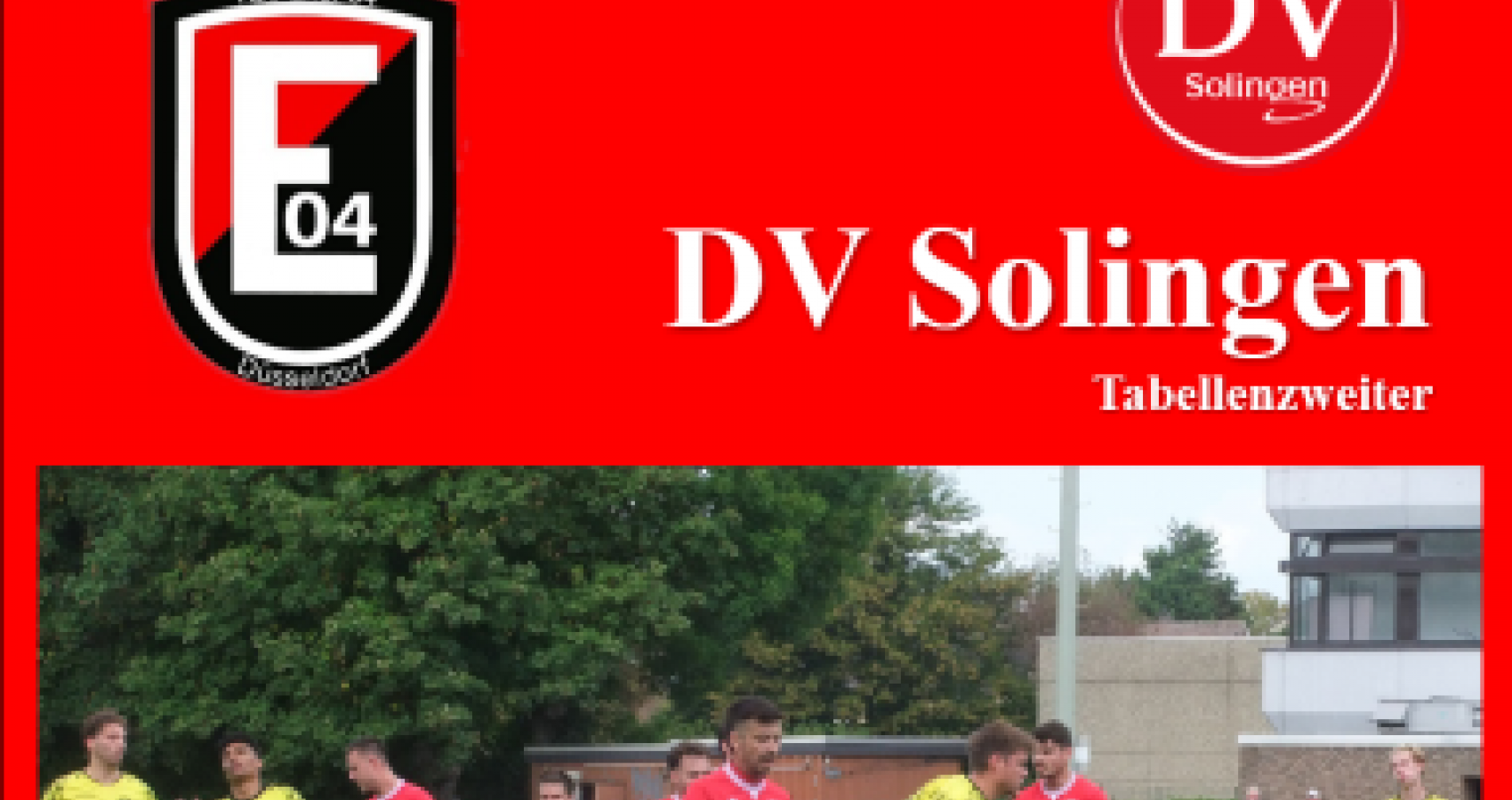 Vorschau auf das kommende Landesliga-Heimspiel gegen DVS Solingen am Sonntag, 30.August - 15.00