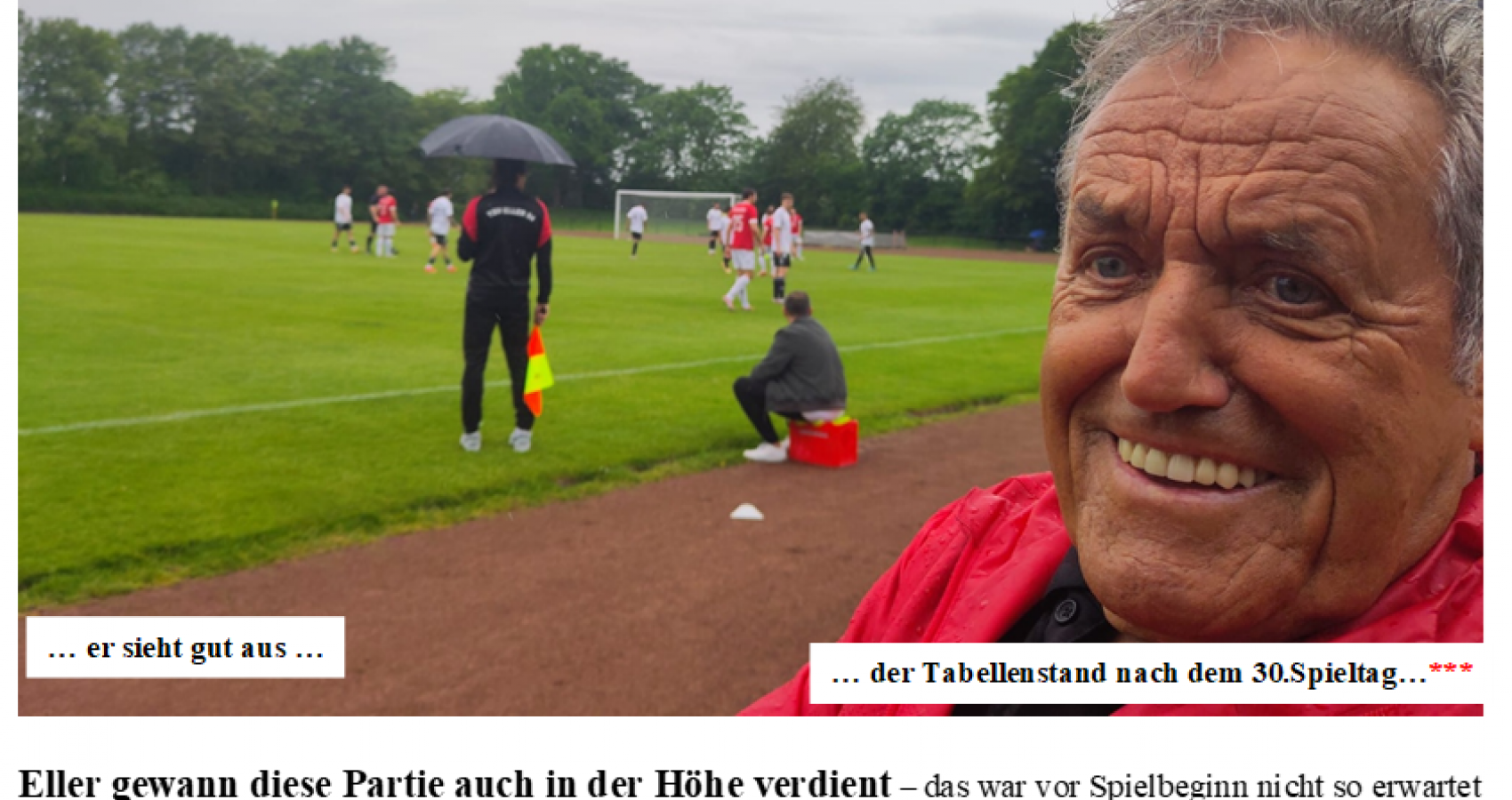 30.Bezirksliga-Spieltag  2025/26: SV Uedesheim - TSV Eller 04 1:7(0:3)