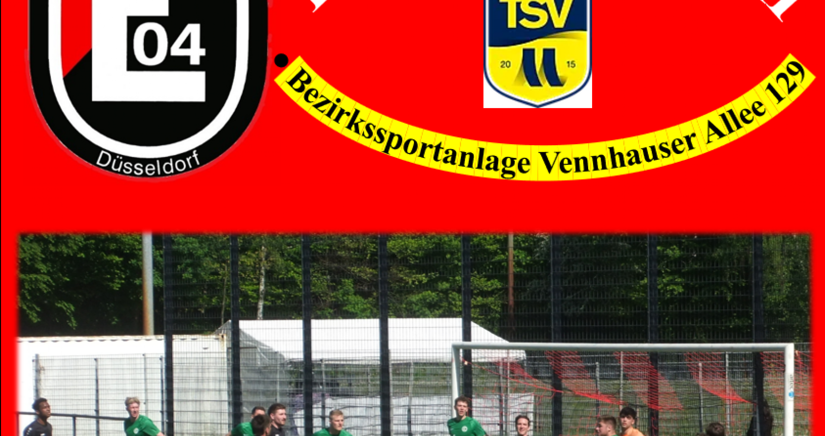 Vorschau auf das kommende Meisterschaftsspiel: TSV Eller 04 - TSV Meerbusch II am Sonntag, 10.Mai-...