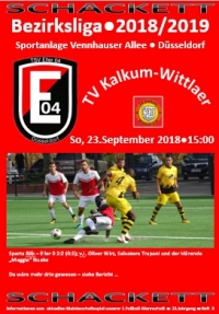 Vorschau zum Heimspiel gegen TV Kalkum-Wittlaer am 23.9.2018